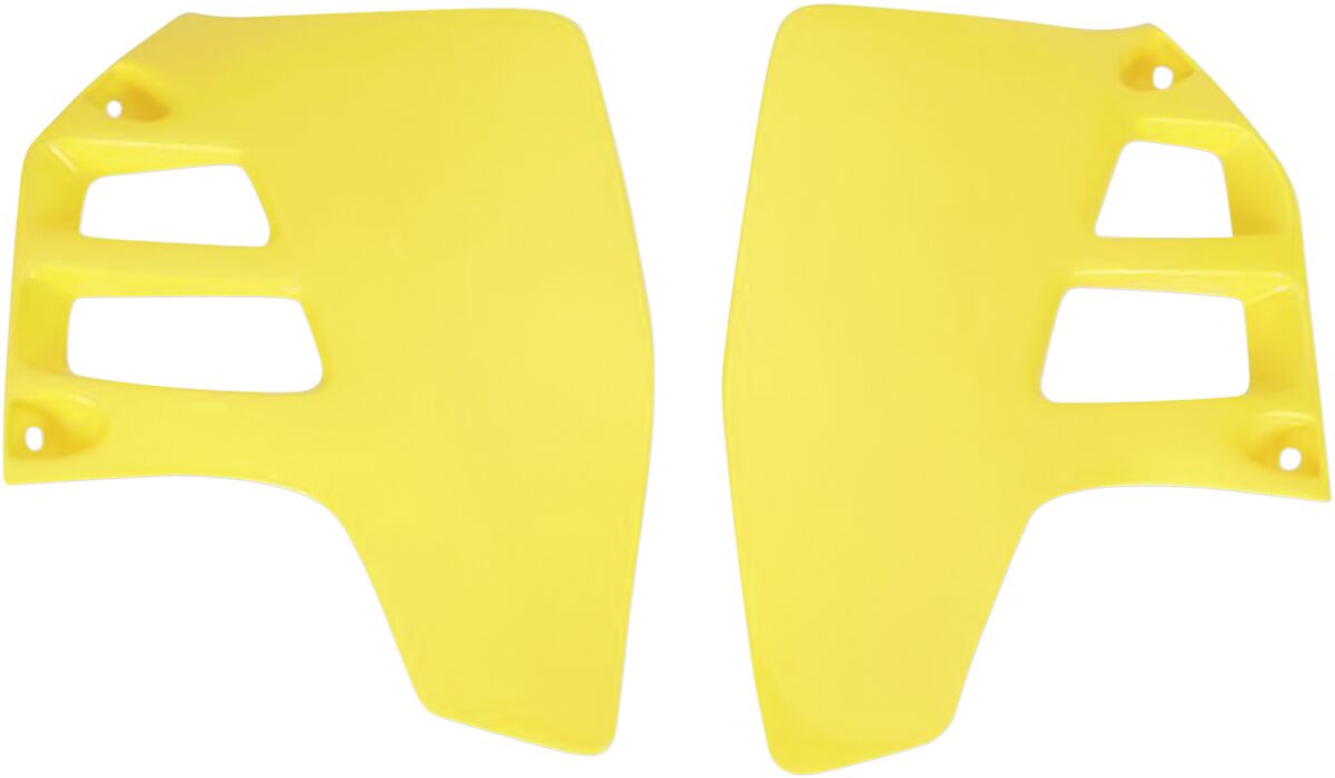 UFO RADIATOR COVERS SUZUKI RM125/250 RM-YELLOW SU02909#101