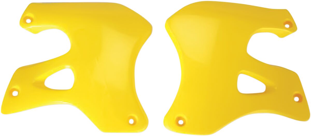 UFO RADIATOR COVERS SUZUKI RM125/250 RM-YELLOW SU02958#101