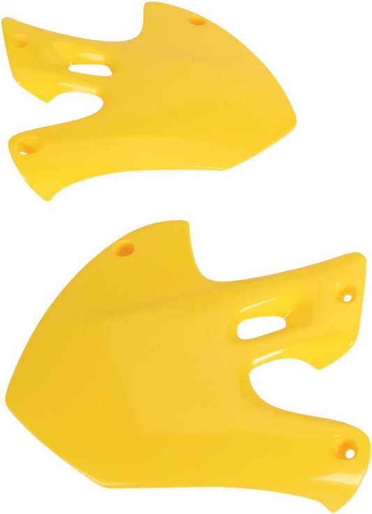 UFO RADIATOR COVERS SUZUKI RM125/250 RM-YELLOW SU03903#101