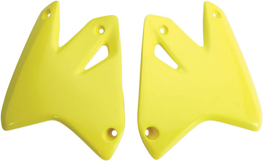 UFO RADIATOR COVERS SUZUKI DRZ400E RM-YELLOW SU03978#102