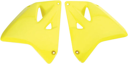 UFO RADIATOR COVERS SUZUKI RM125/250 RM-YELLOW SU03987@102
