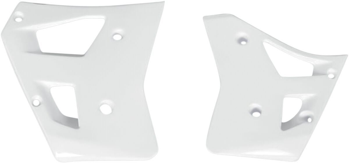 UFO RADIATOR COVERS YAMAHA YZ250 WHITE YA02823#046