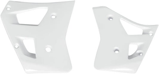 UFO RADIATOR COVERS YAMAHA YZ250 WHITE YA02823#046