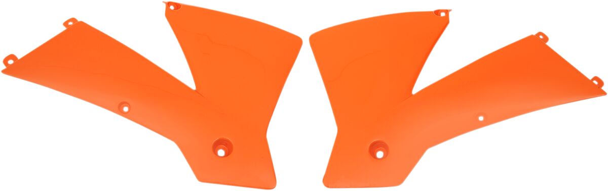UFO RADIATOR COVERS KTM 2/4-STROKE (01-04) ORANGE KT03065#127