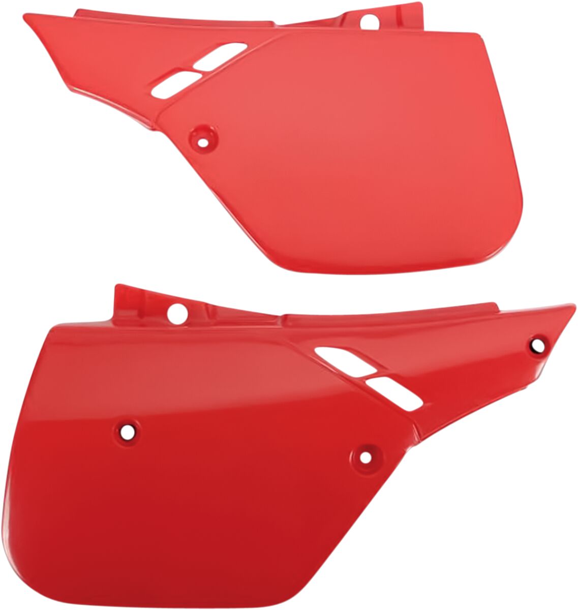 UFO SIDE PANELS HONDA CR125/250/500 UFO-RED HO02604#061
