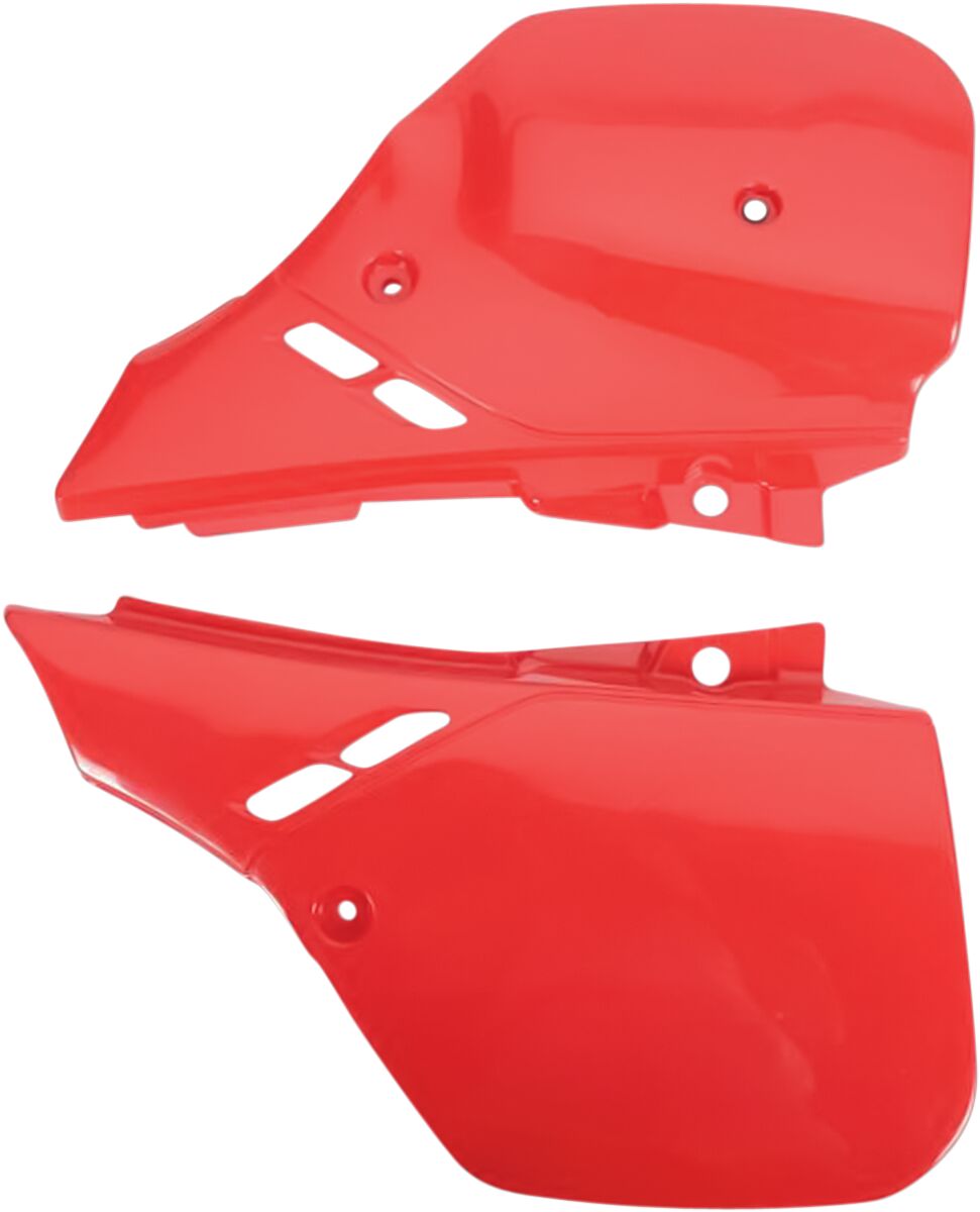 UFO SIDE PANELS HONDA CR125/250/500 UFO-RED HO02611#061