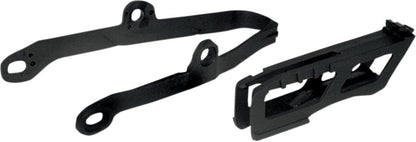 UFO CHAIN GUIDE & SLIDER KIT KAWASAKI KXF250/450 BLACK KA04710@001