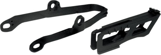 UFO CHAIN GUIDE & SLIDER KIT KAWASAKI KXF250/450 BLACK KA04710@001