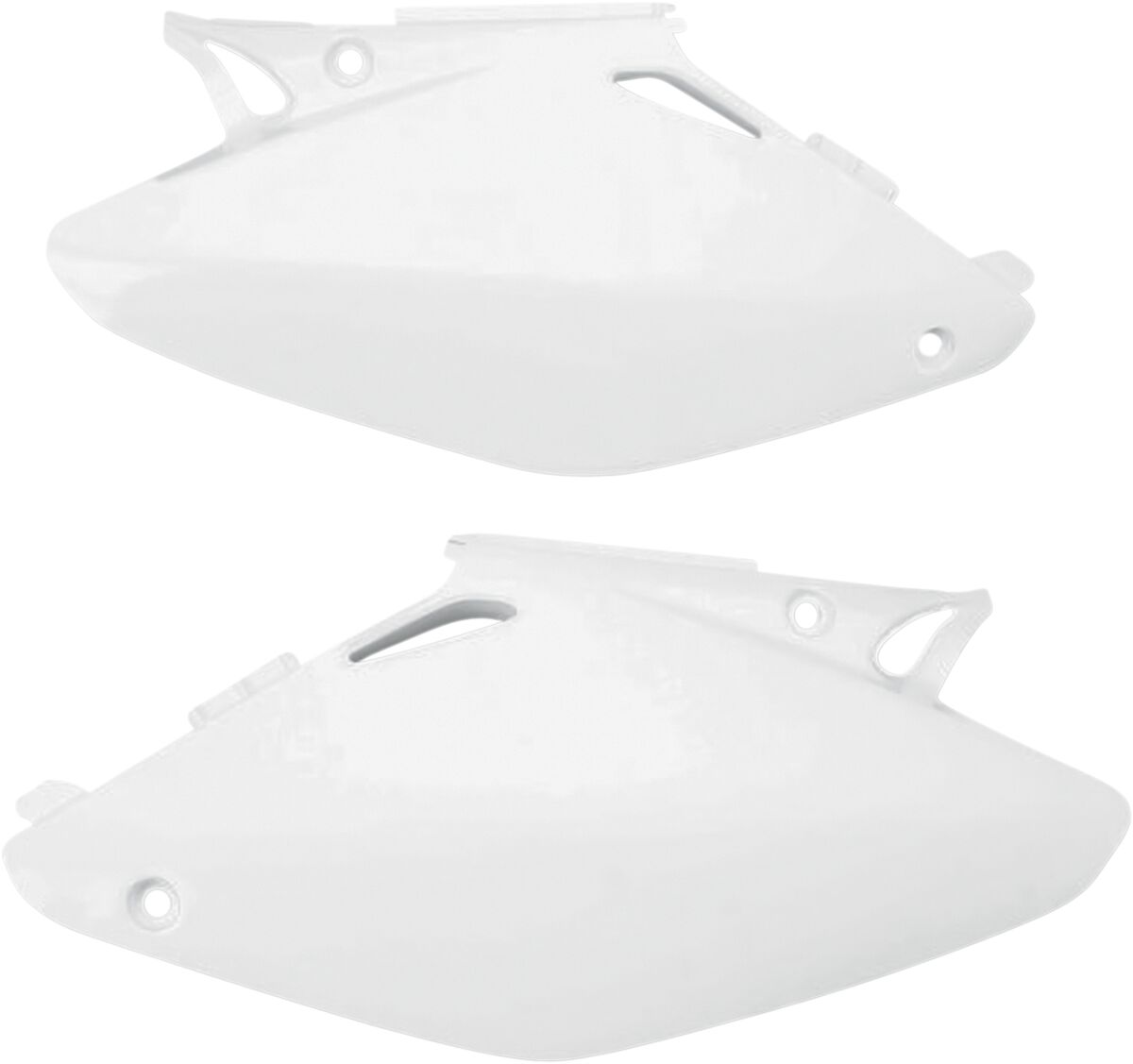 UFO SIDE PANELS HONDA CR125/250 WHITE HO03690#041