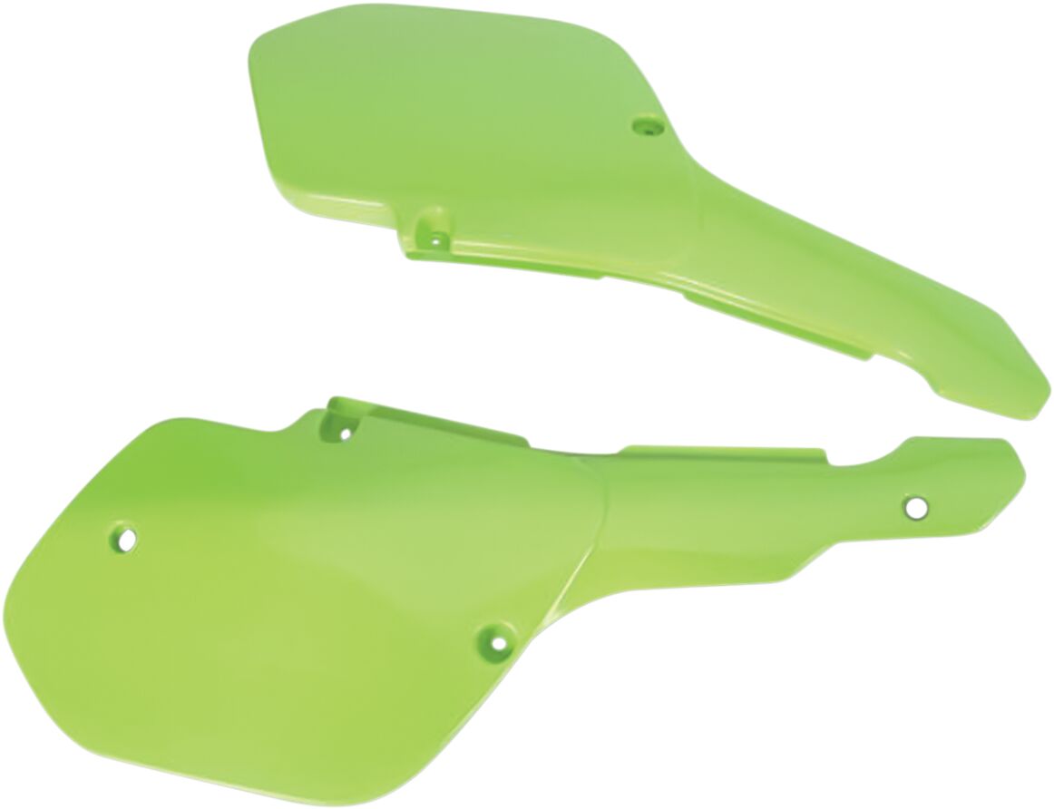 UFO SIDE PANELS KAWASAKI KX125/250/500 KX-GREEN KA02704#026