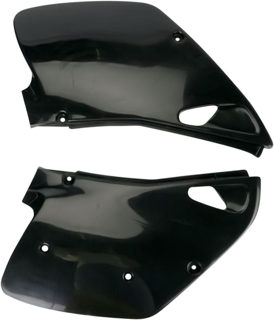 UFO Side Panels Kawasaki KX125/250 Black KA02745#001