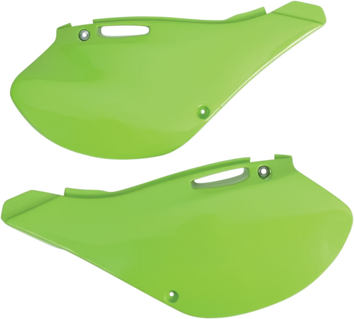UFO SIDE PANELS KAWASAKI KX125/250 KX-GREEN KA03721#026