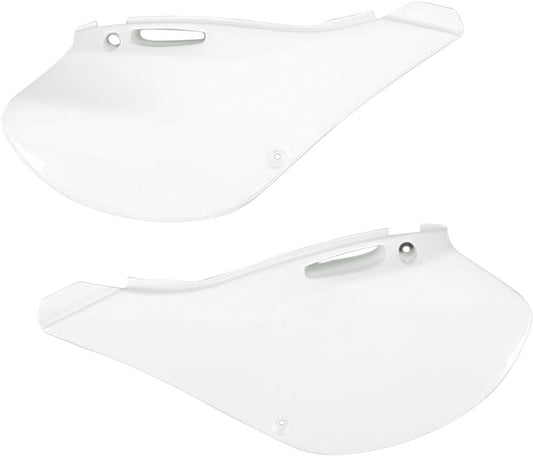 UFO Side Panels Kawasaki KX125/250 White KA03721#047
