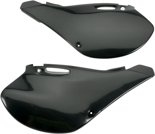UFO Side Panels Kawasaki KX125/250 Black KA03721#001