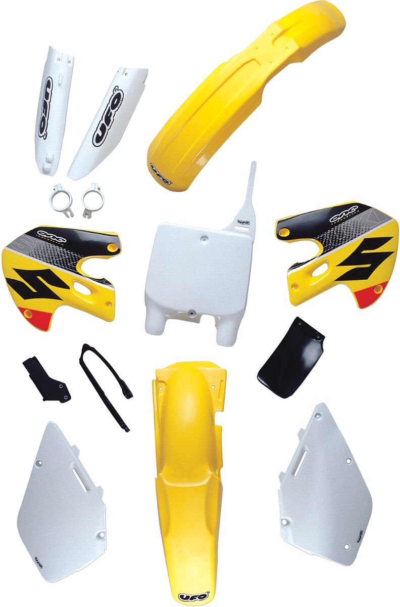 UFO SIDE PANELS SUZUKI RM125/250 RM-YELLOW SU02959#101