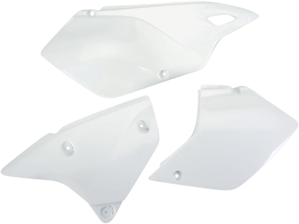 UFO SIDE PANELS SUZUKI DRZ400E WHITE SU03979#041