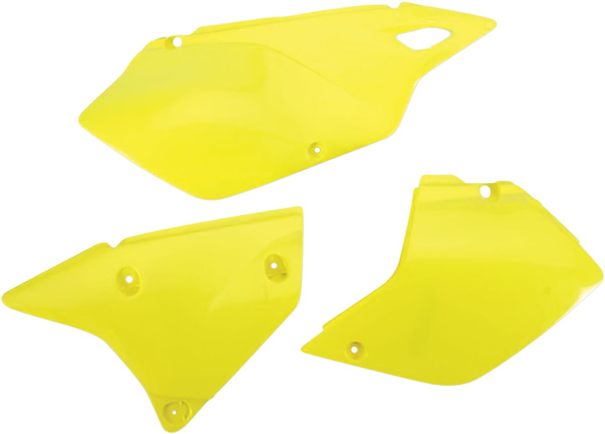 UFO SIDE PANELS SUZUKI DRZ400E RM-YELLOW SU03979#102