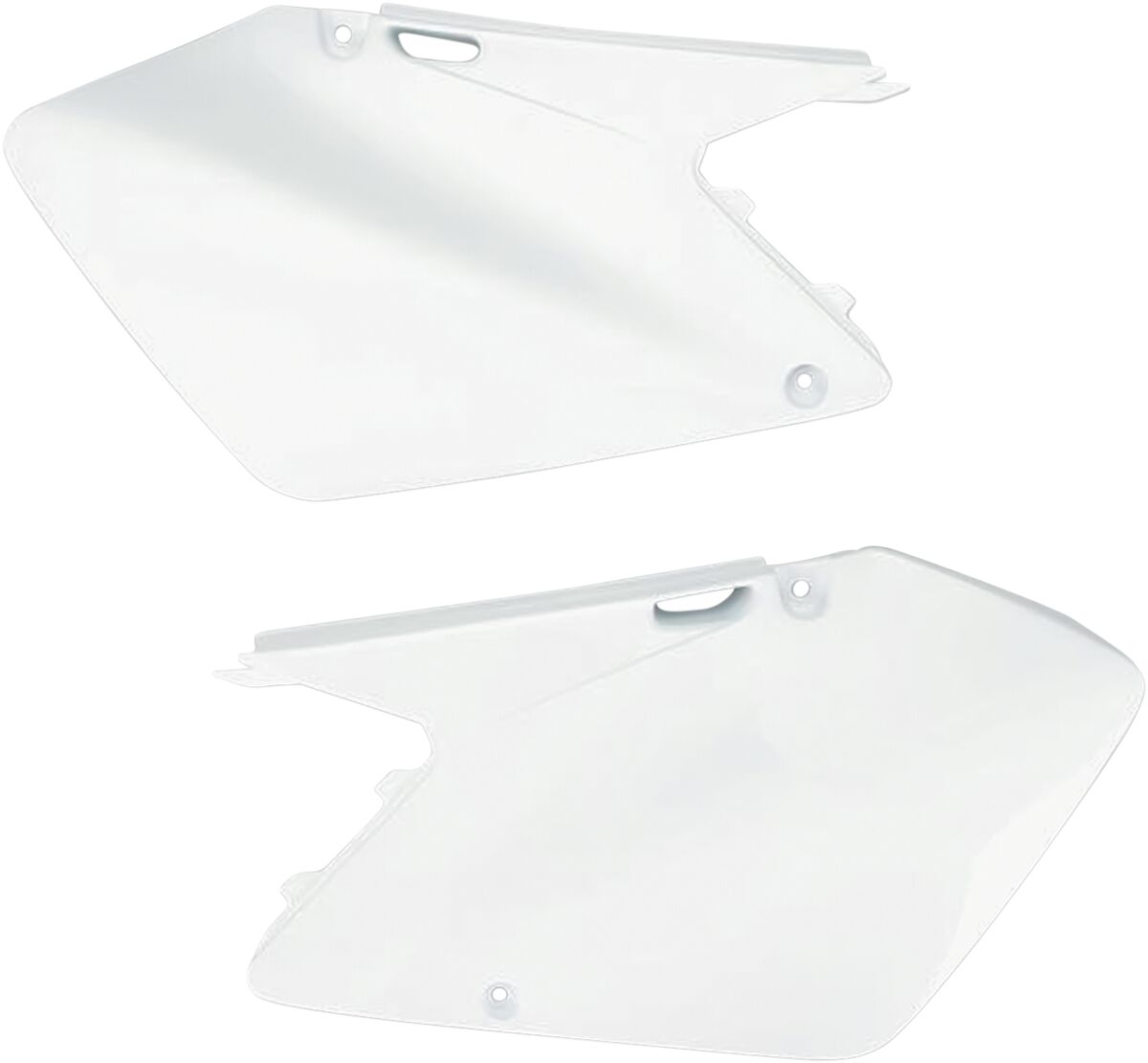 UFO SIDE PANELS SUZUKI RM125/250 WHITE SU03996#041