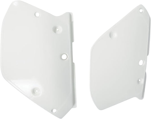 UFO SIDE PANELS YAMAHA YZ125/250/360 WHITE YA02814#046