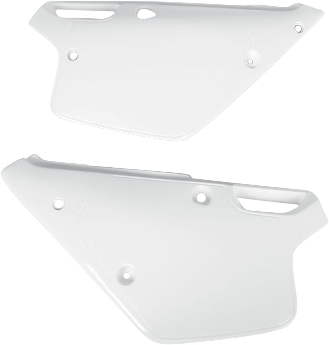 UFO SIDE PANELS YAMAHA YZ125/250: WHITE YA02834#046