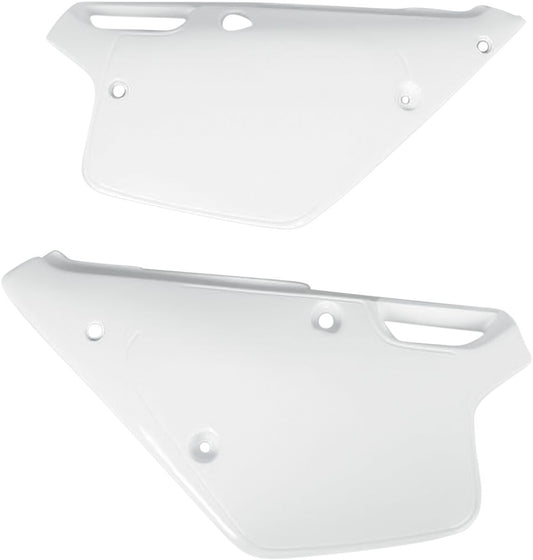 UFO SIDE PANELS YAMAHA YZ125/250: WHITE YA02834#046