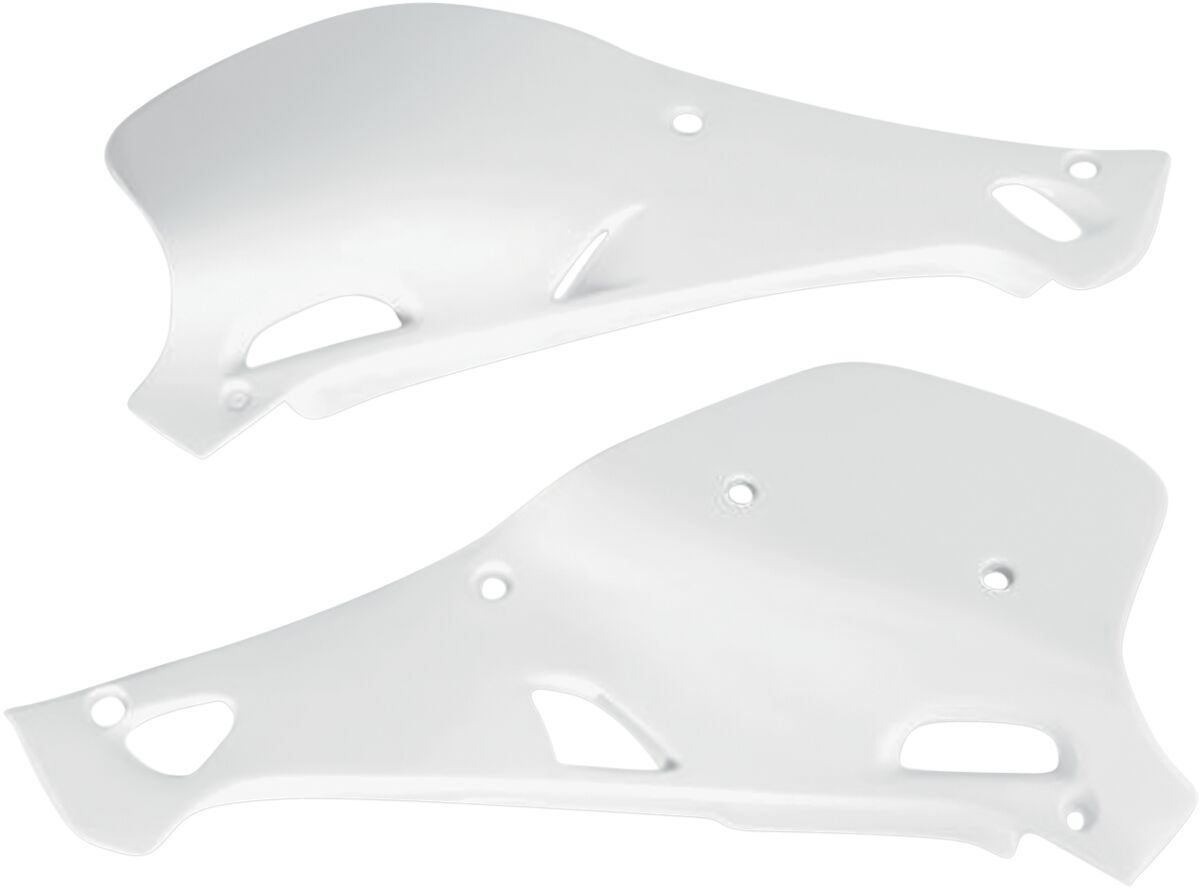 UFO SIDE PANELS YAMAHA YZ125/250 WHITE YA02857#046