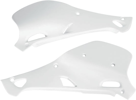 UFO SIDE PANELS YAMAHA YZ125/250 WHITE YA02857#046