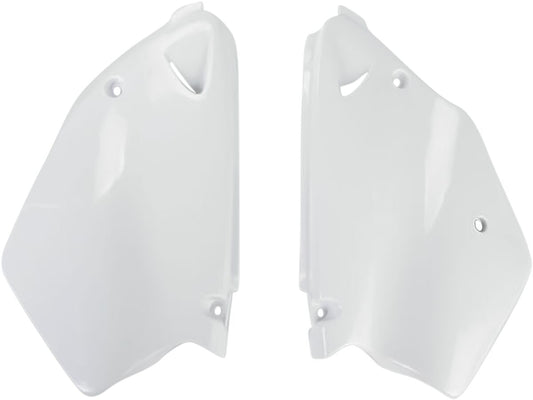 UFO SIDE PANELS YAMAHA YZ125/250 WHITE YA02899#046
