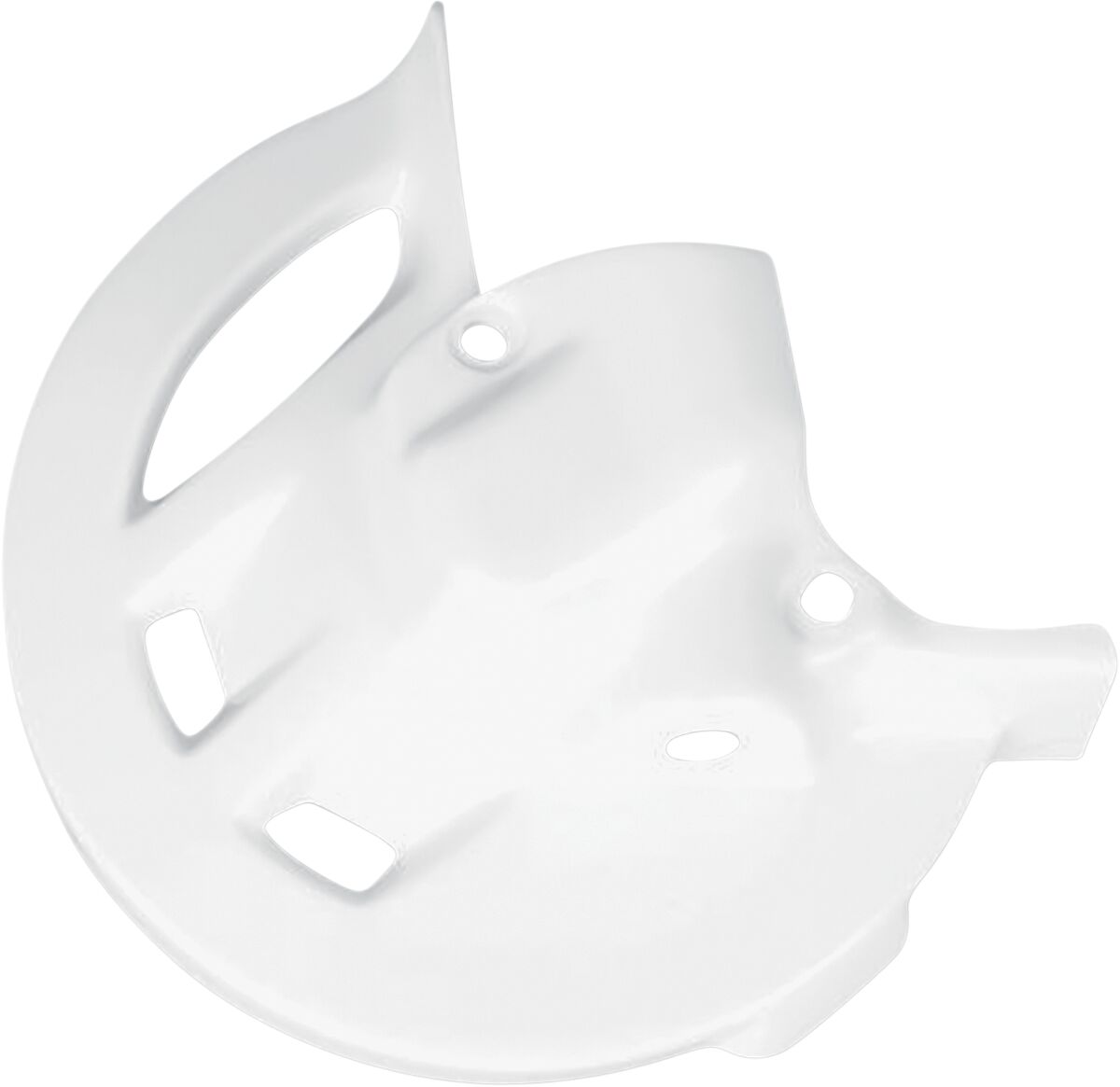 UFO FRONT DISC GUARD HONDA CR125/250/500 WHITE HO02684#041