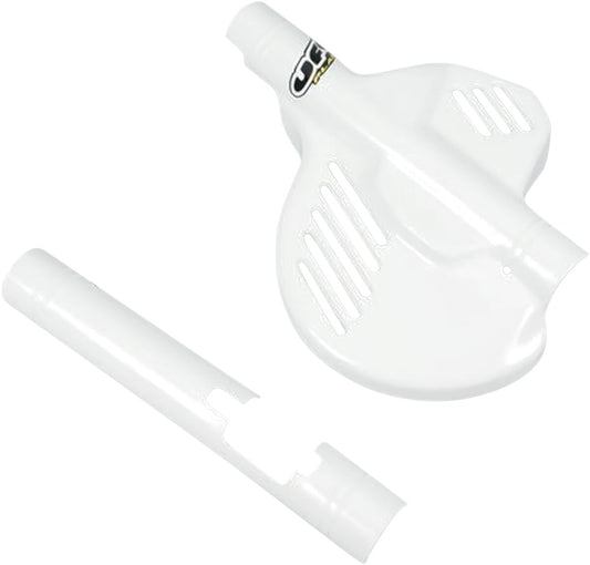 UFO FRONT DISC GUARD HONDA XR600R WHITE HO02605#041