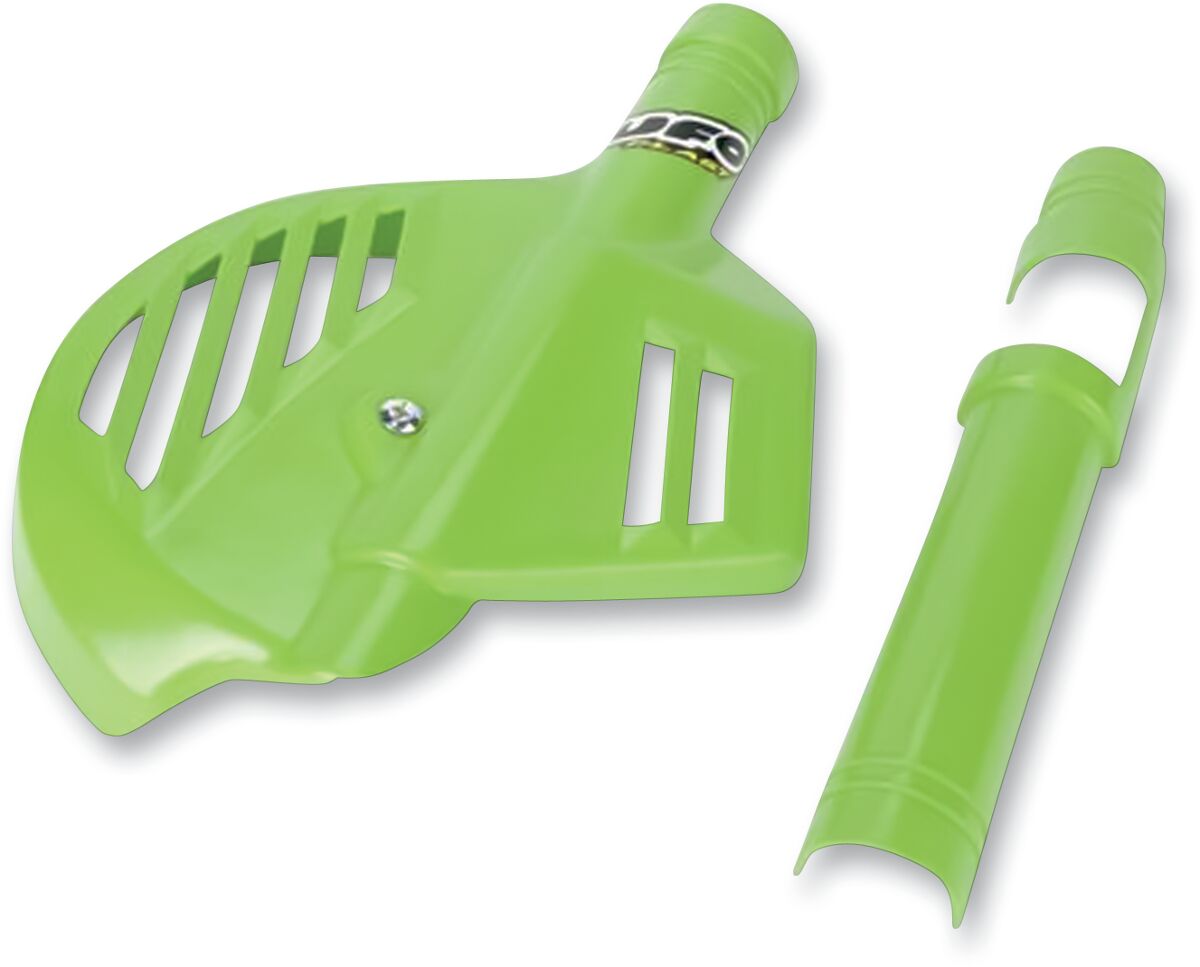 UFO FRONT DISC GUARD KAWASAKI KDX200 KX-GREEN KA02796#026