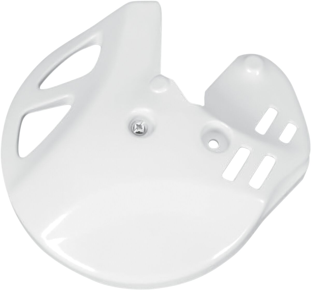 UFO FRONT DISC GUARD YAMAHA YZ/YZF WHITE YA02867#046