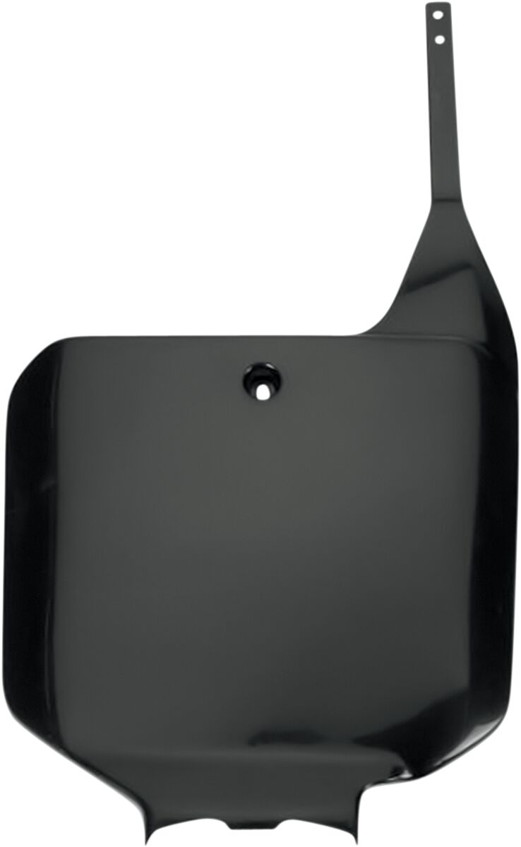 UFO FRONT NUMBER PLATE HONDA CR125/250/500 BLACK HO02674#001