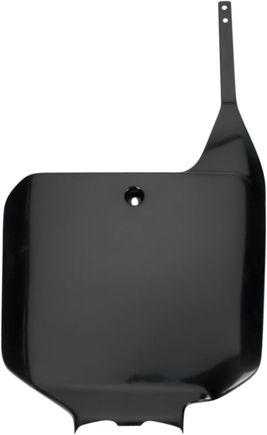 UFO FRONT NUMBER PLATE HONDA CR125/250/500 BLACK HO02674#001