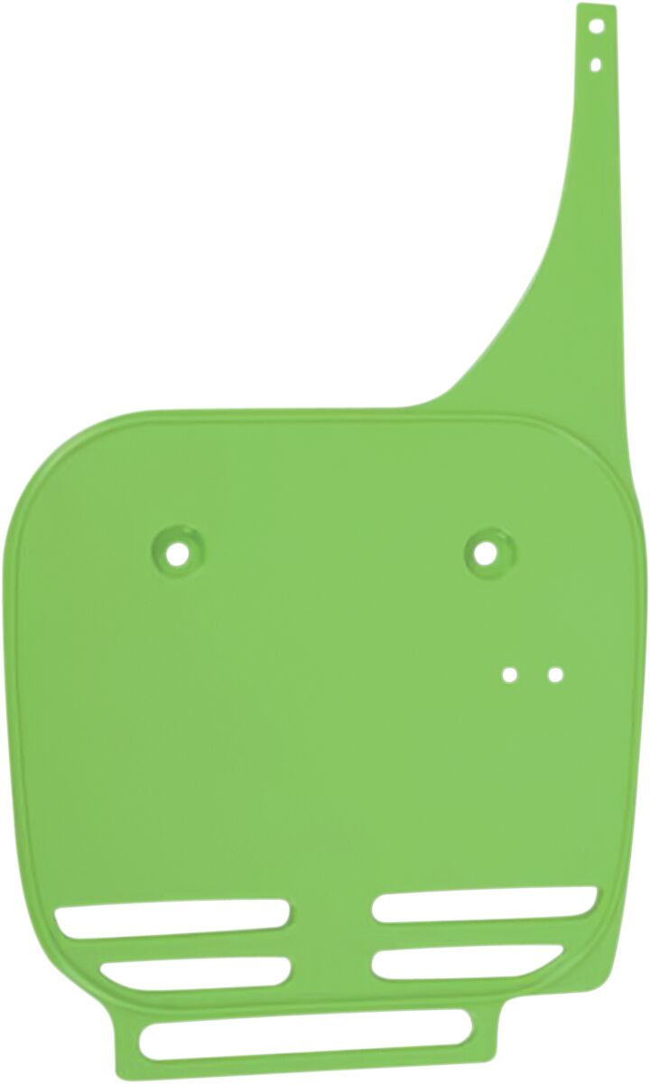 UFO FRONT NUMBER PLATE KAWASAKI KX60 KX-GREEN KA02742@026