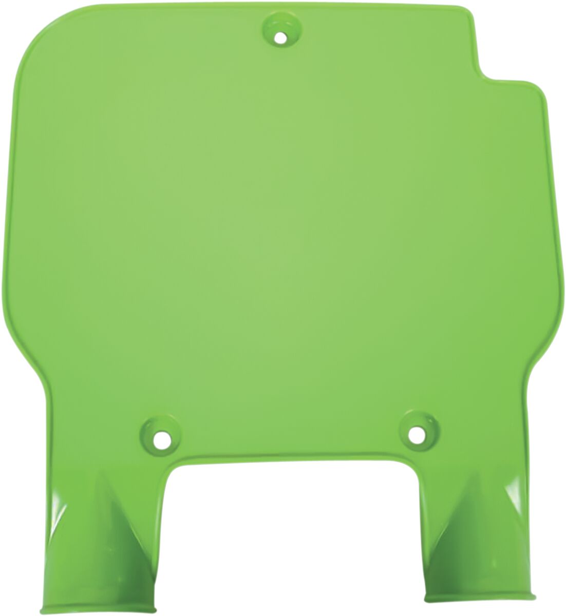 UFO FRONT NUMBER PLATE KAWASAKI KX125/250/500 KX-GREEN KA02720#026