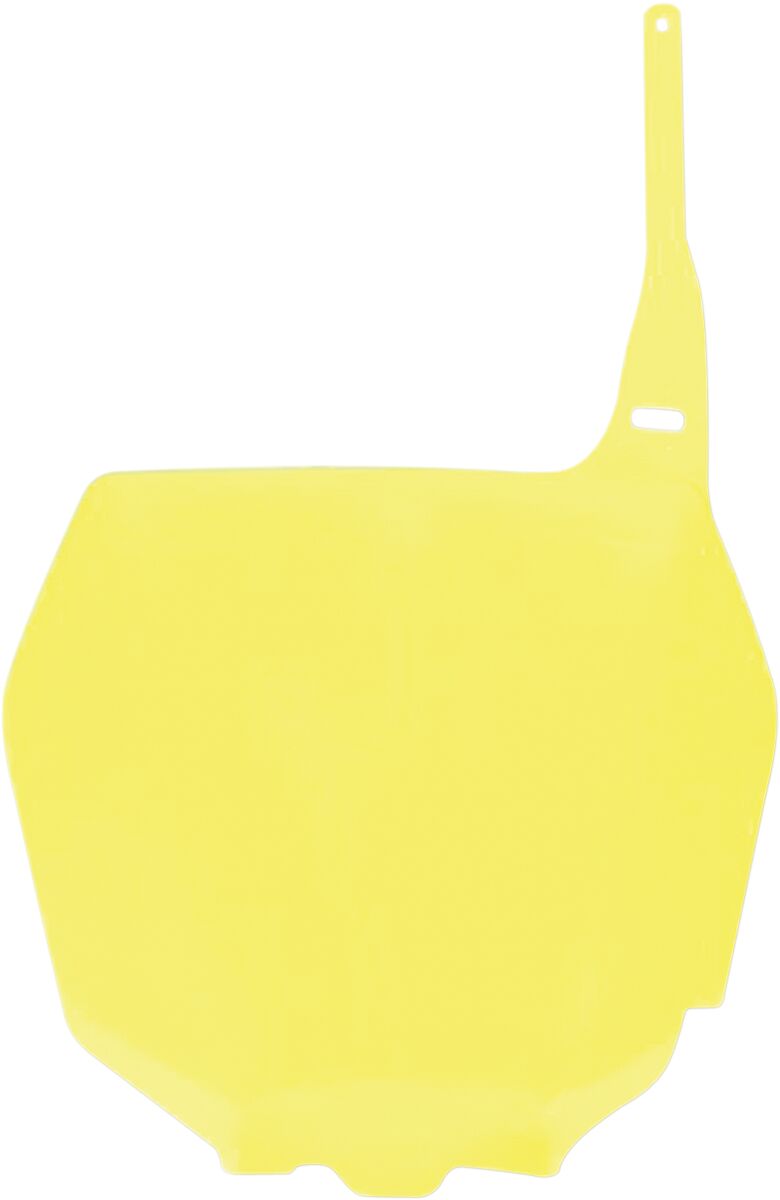 UFO FRONT NUMBER PLATE SUZUKI RM/RMZ RM-YELLOW SU03989#102