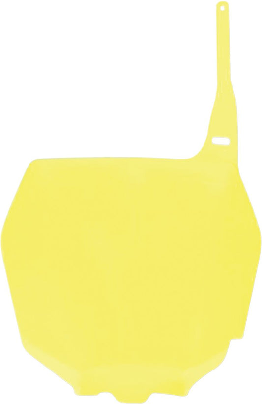 UFO FRONT NUMBER PLATE SUZUKI RM/RMZ RM-YELLOW SU03989#102