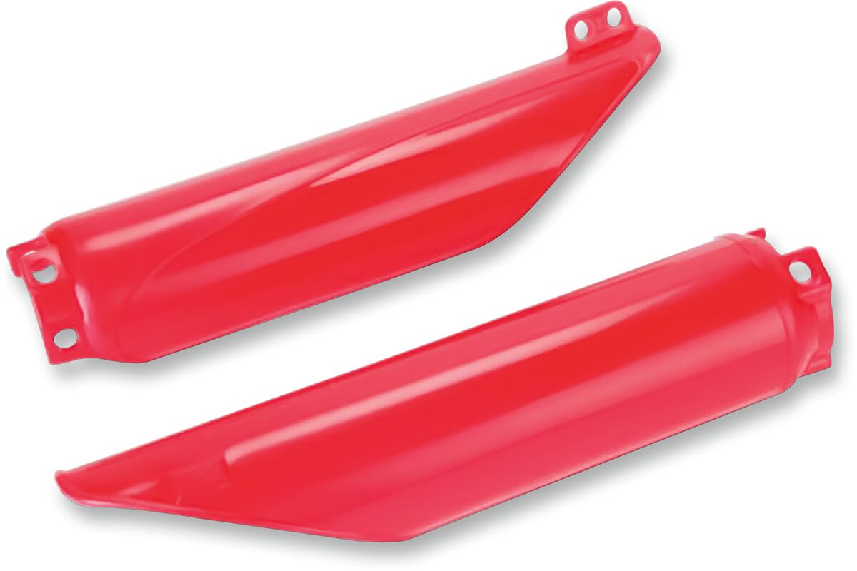 UFO FORK SLIDER PROTECTORS HONDA CR125/250/500 CR-RED HO03672#067