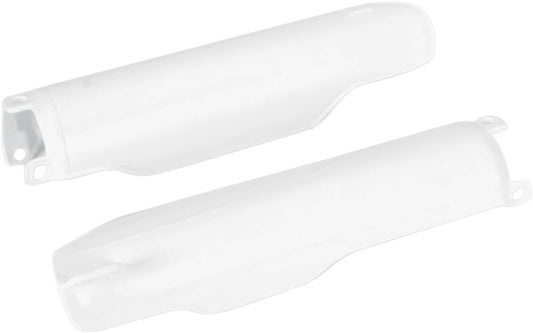 UFO FORK SLIDER PROTECTORS HONDA CR125/250/500 & CRF250/450R/X WHITE HO03672#041