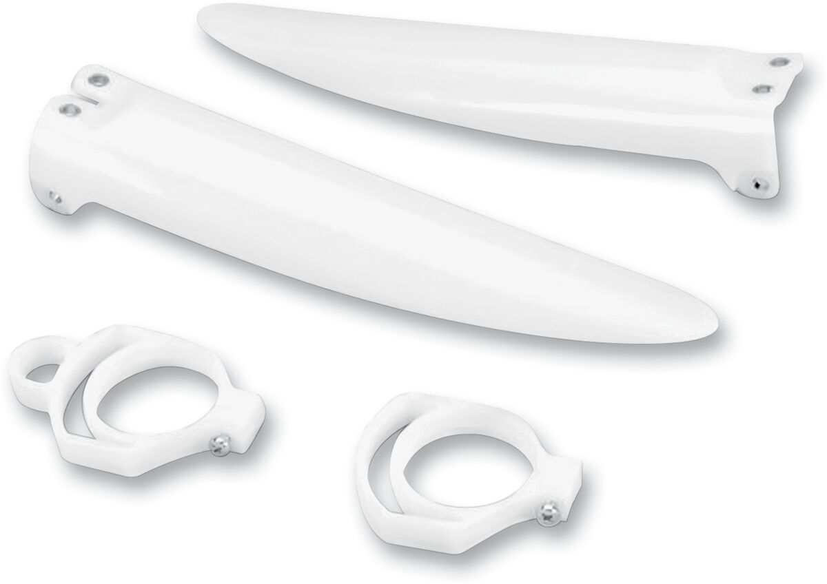 UFO FORK SLIDER PROTECTORS KAWASAKI KX85 NEUTRAL KA03711#280