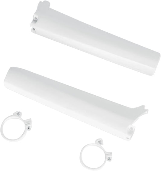 UFO FORK SLIDER PROTECTORS SUZUKI RM125/250 WHITE SU02943#041