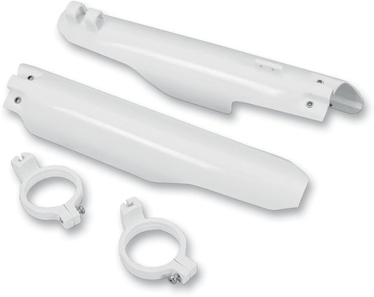 UFO FORK SLIDER PROTECTORS SUZUKI RM125/250 WHITE SU03905@041