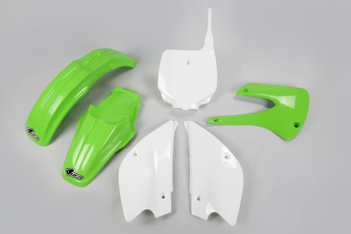 UFO COMPLETE BODY KIT KAWASAKI KX80 OEM-COLOR KAKIT206@999