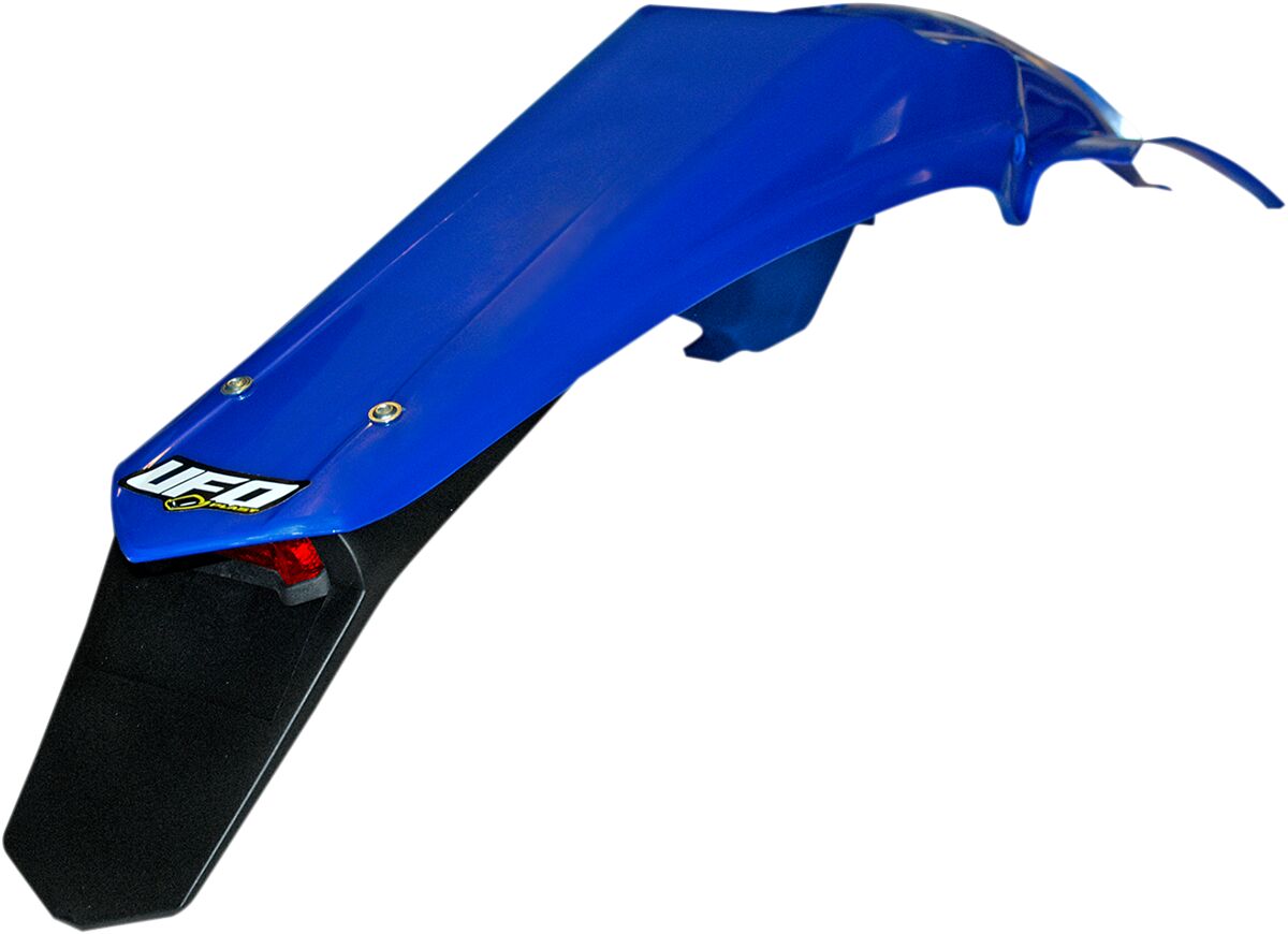 UFO ENDURO REAR FENDER W/ LED-LIGHT YAMAHA WR250/450F REFLEX-BLUE YA03889#089