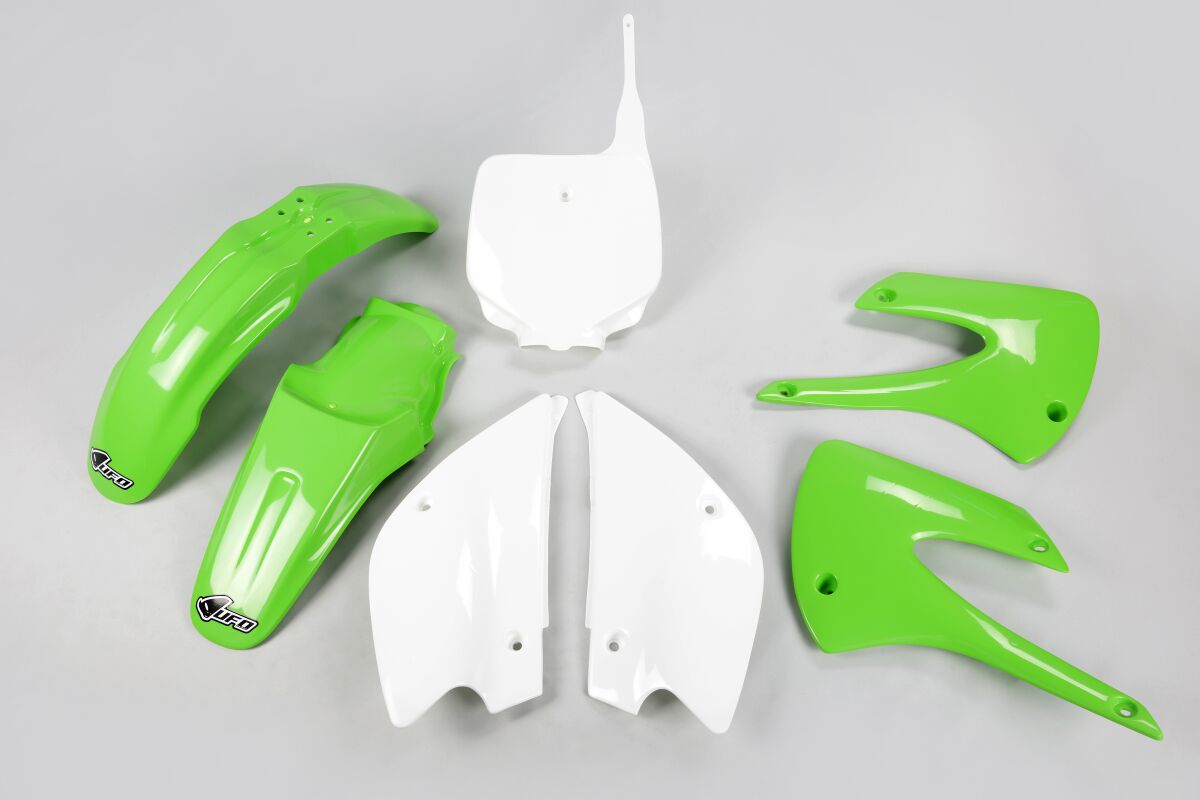 UFO COMPLETE RESTYLE BODY KIT KAWASAKI KX85 OEM-COLOR KAKIT207K@999