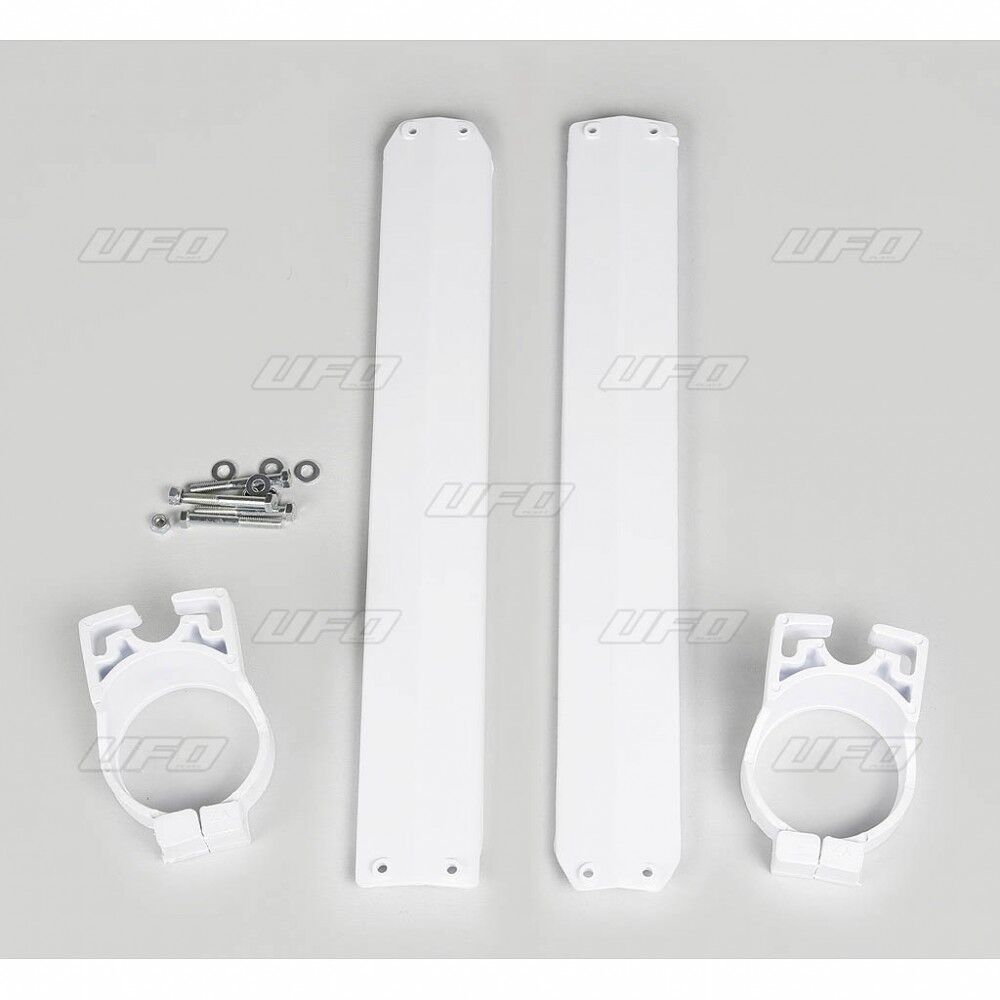 UFO FORK SLIDER PROTECTORS YAMAHA YZ125/250/360 WHITE YA02821#046