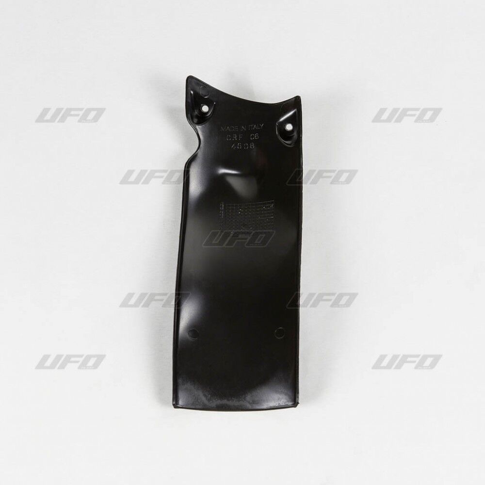 UFO REAR SHOCK MUD PLATE HONDA CRF250R BLACK HO04608#001