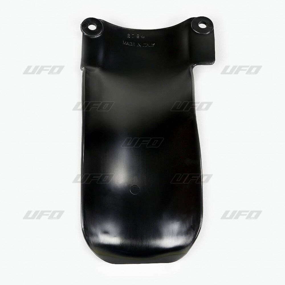 UFO REAR SHOCK MUD PLATE KAWASAKI KX125/250/500 BLACK KA02724#001