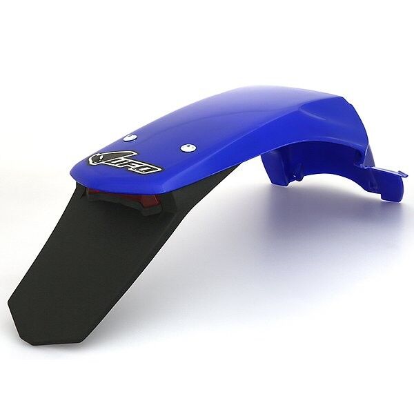 UFO ENDURO REAR FENDER W/ LED-LIGHT YAMAHA WR250/450F REFLEX-BLUE YA03891#089